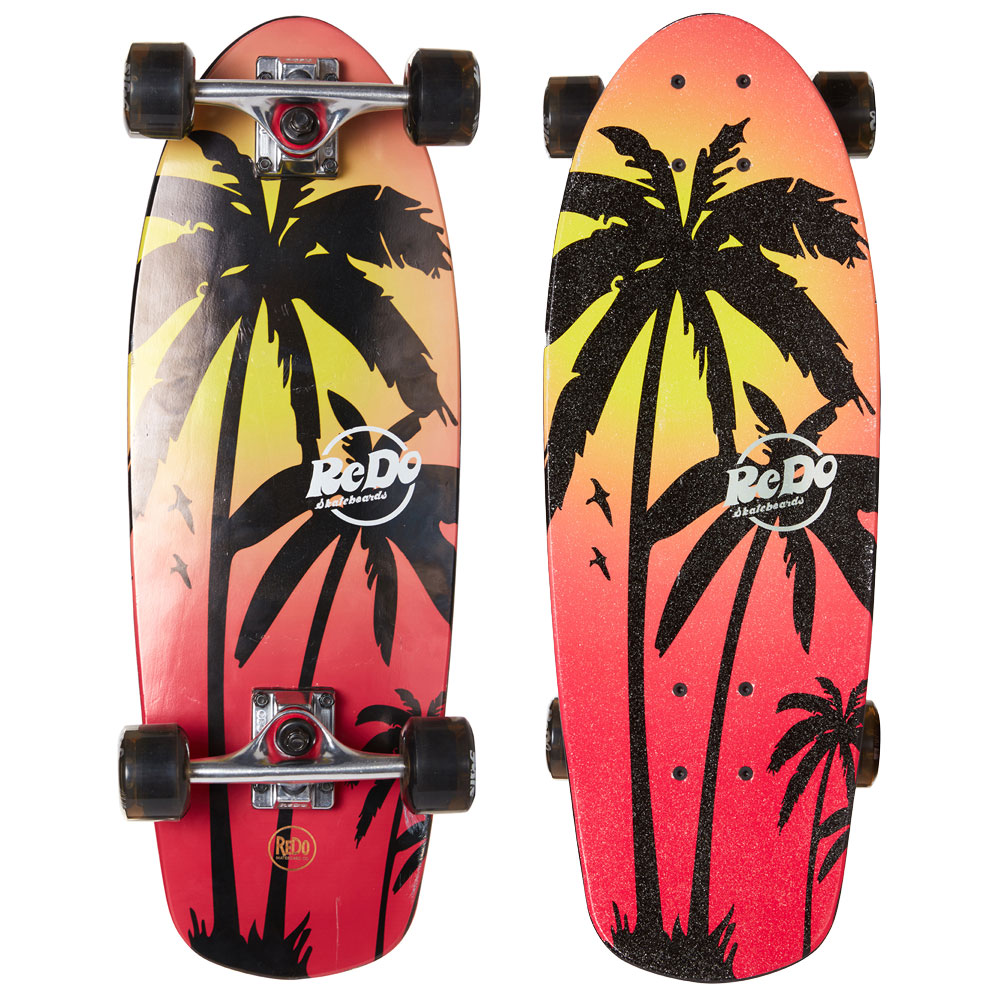 Shorty Cruiser Pink Palm Board